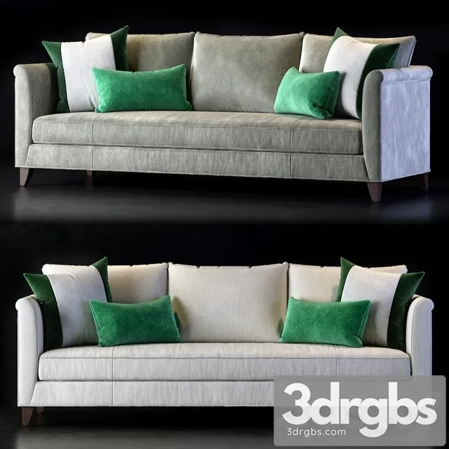 Baker Medida Sofa by Laura Kirar 3D Model Free