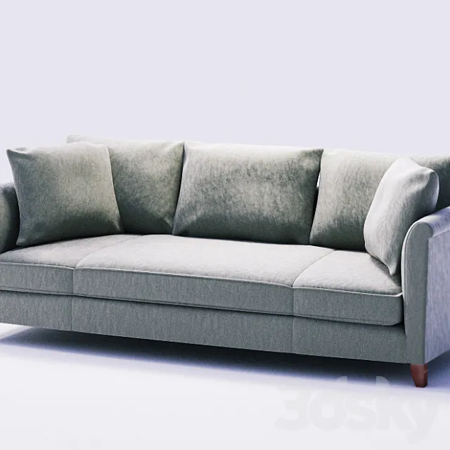 BAKER MEDIDA SOFA No. 6112S 3D Model
