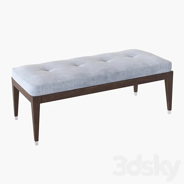 Baker Modern Momen 3616 Bench 3DModel