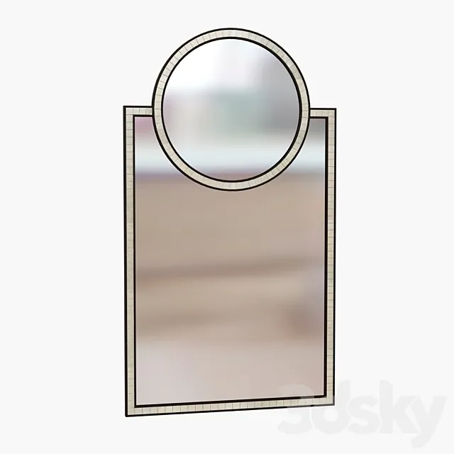 Baker MOSAIC MIRROR Thomas 7814 Pheasant 3DModel