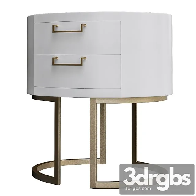 Baker pallasite lamp table 2 3D Model Free