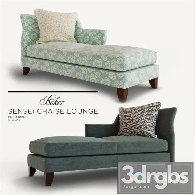 Baker Seat 6110 3D Model Free