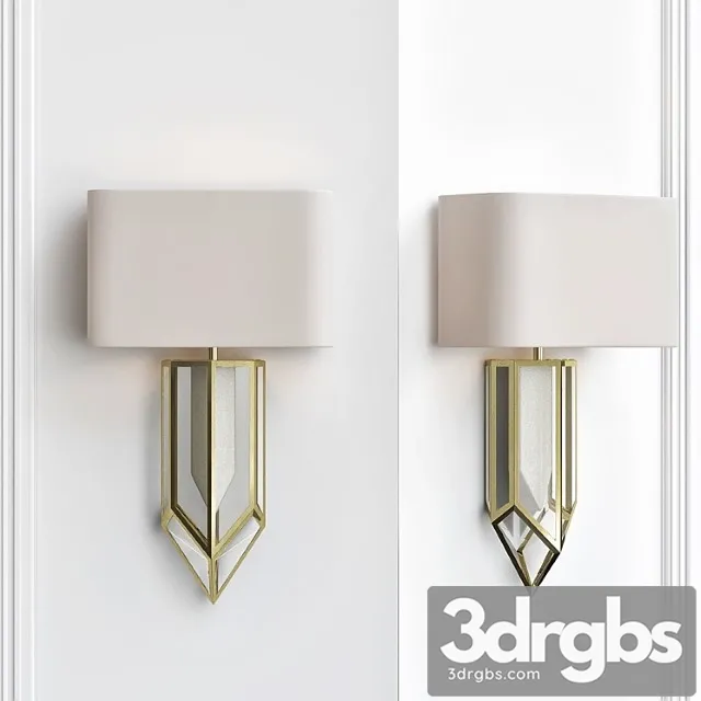 Baker Selenite Sconce 3D Model Free