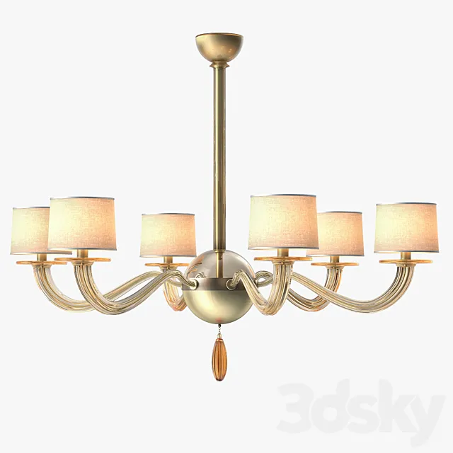 Baker Signature Chandelier 3DModel