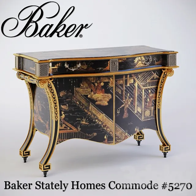 Baker Stately Homes Commode # 5270 3D Model