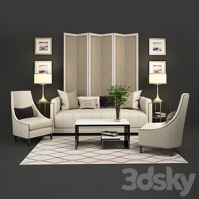 BAKER. THE THOMAS PHEASANT COLLECTION 3DModel