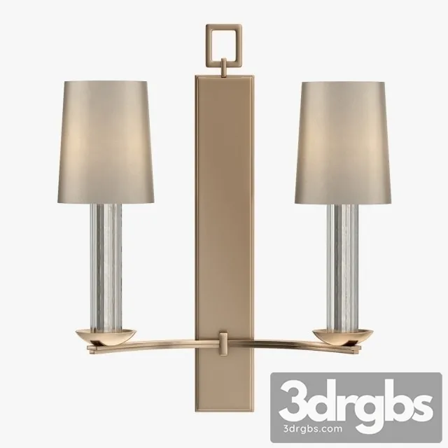 Baker - Trocadero sconce PH401 3D Model Free