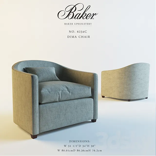BAKER_Dima Chair_6234C Free Download