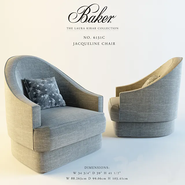 Baker_No. 6151C_Jacqueline Chair Free Download