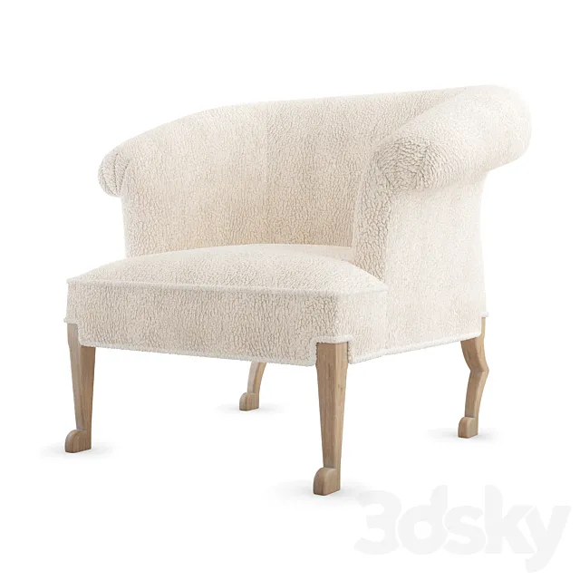 Bakerfurniture la fleur petit 3D Model