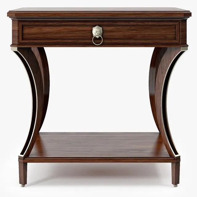 Bakerfurniture Lamp Table 3D Model