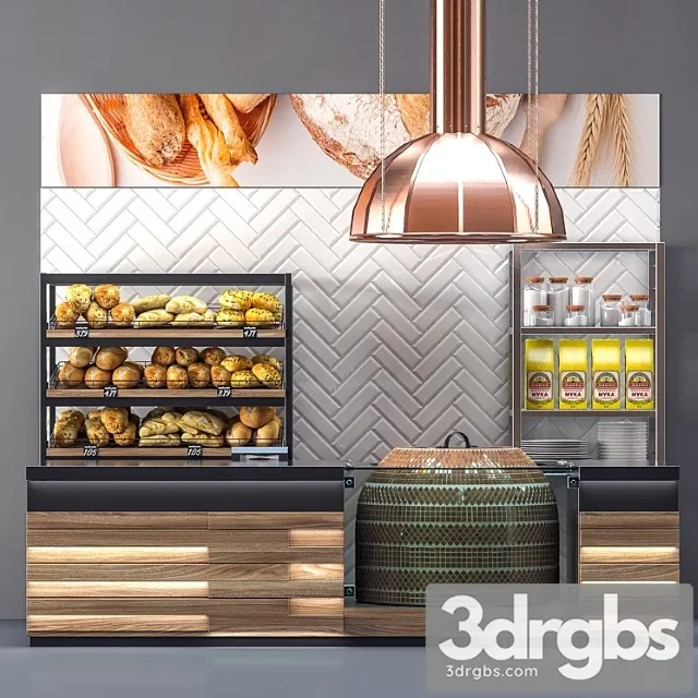 Bakery 3 3D Model Free
