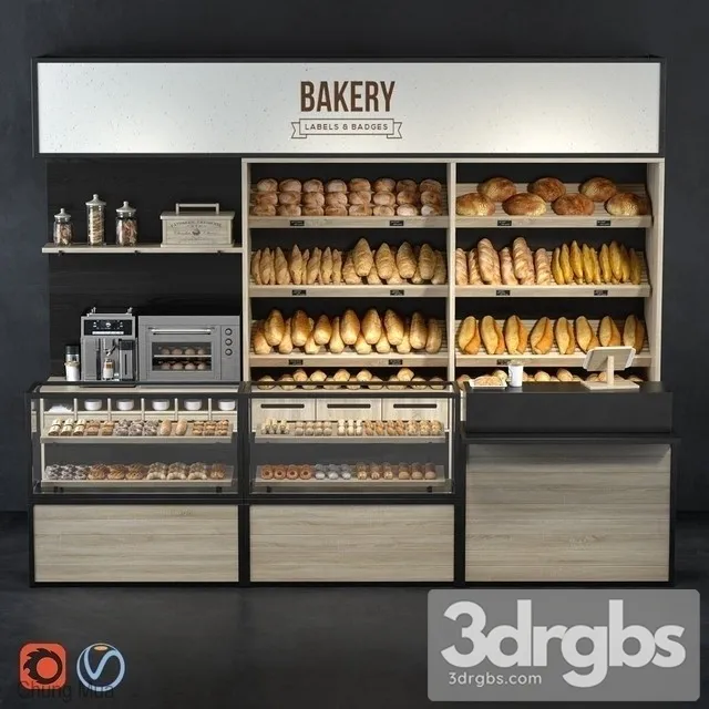 Bakery 3D Model Free
