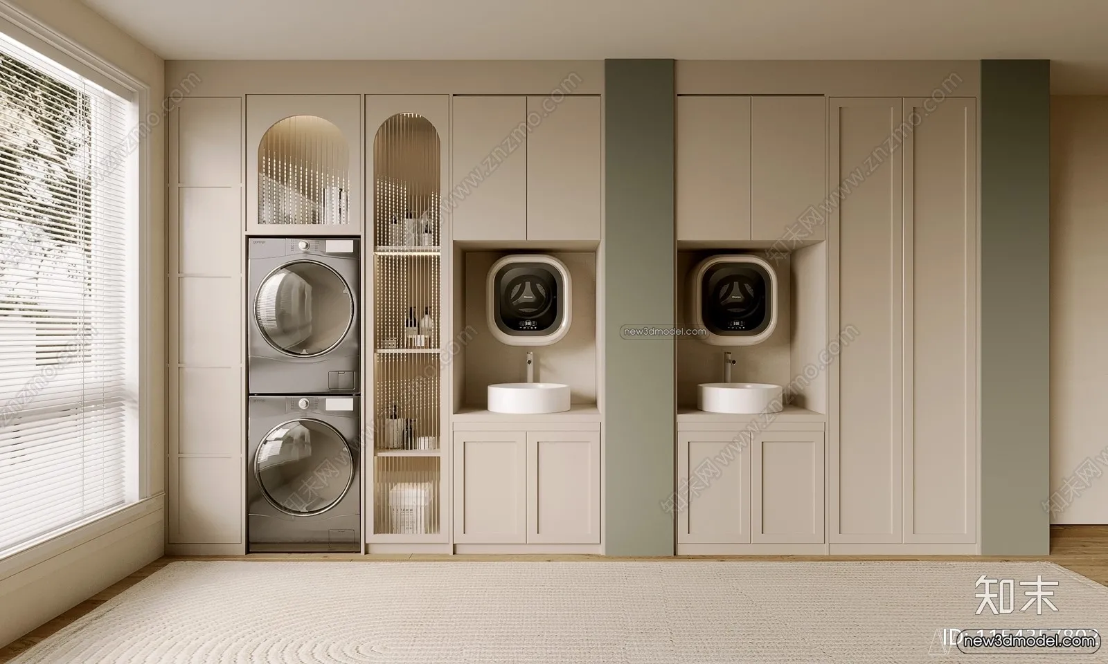 Balcony - 3D Interior Scene - 3D Models - 108