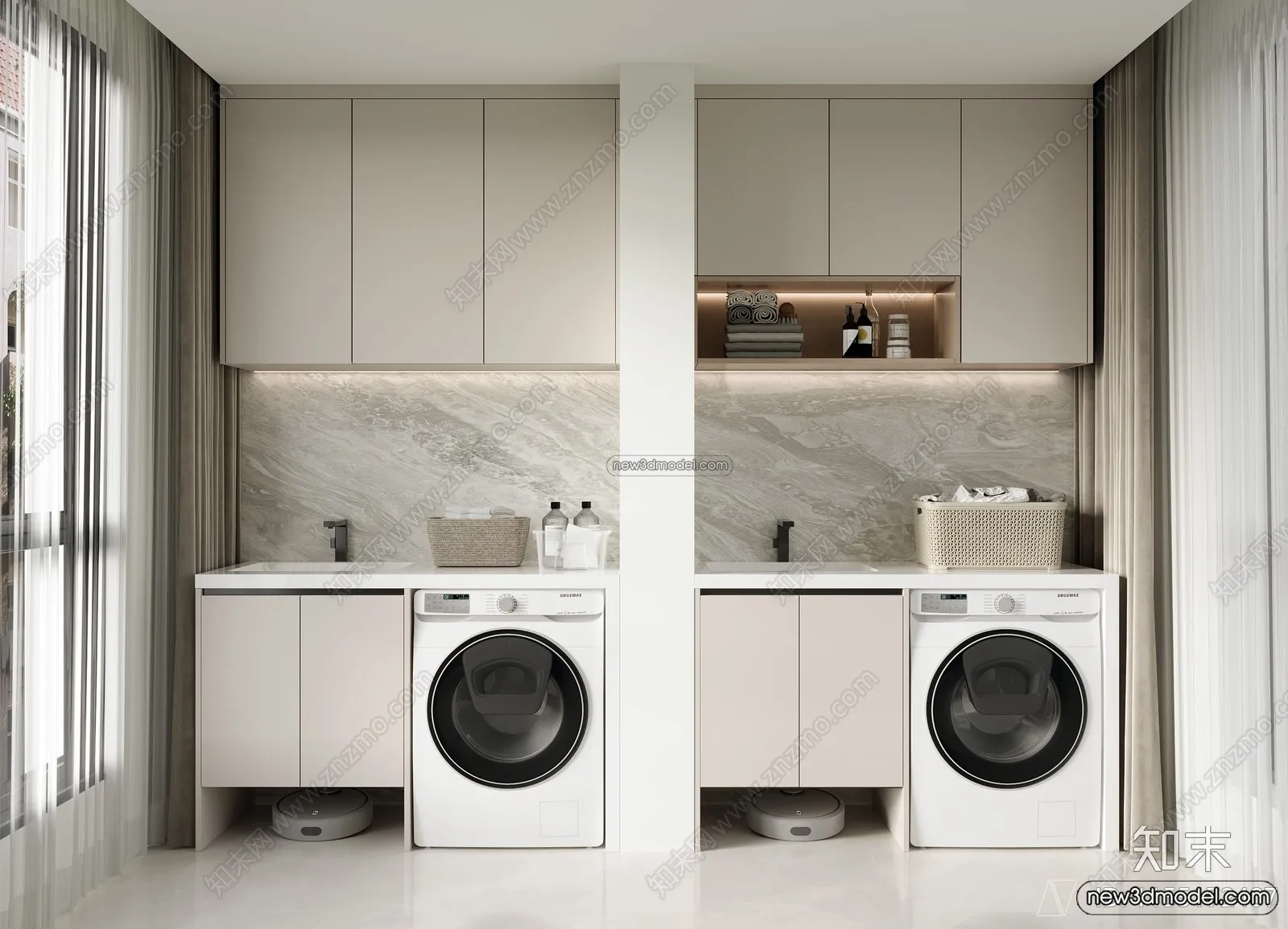 Balcony - 3D Interior Scene - 3D Models - 115