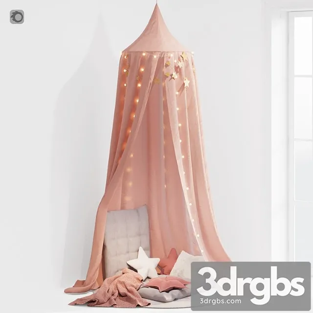 Baldahin C Decor 01 3D Model Free