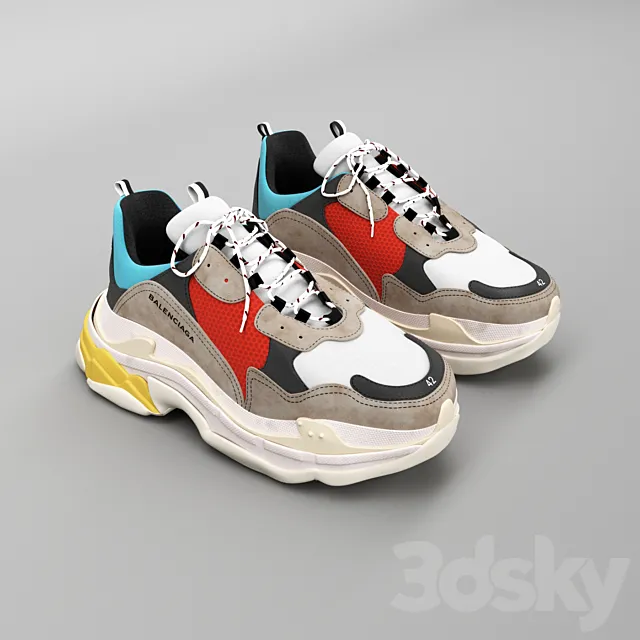 balenciaga triple s_01 Free Download