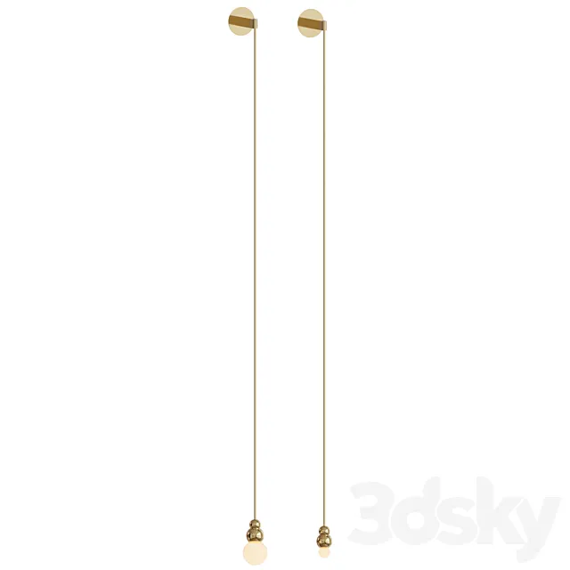 Ball Light Wall Bracket 3D Model
