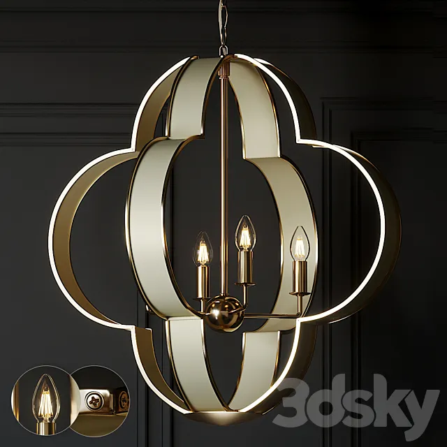 Ballard Designs - Gigi Pendant 3DModel