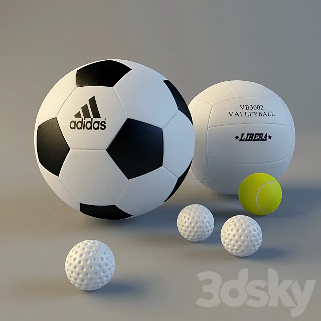 Balls 3DModel