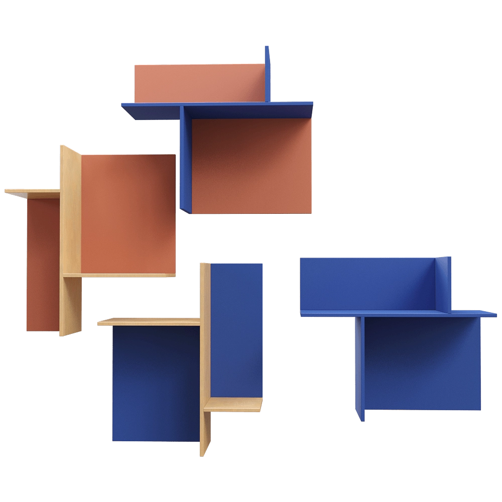 Balma - Hanging shelf Crox 3D Model