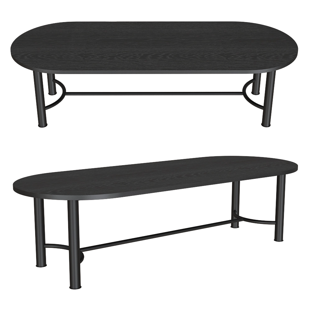 Balma - Table Demino T4-007 3D Model