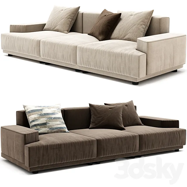 BALMORAL Sectional Sofa By Twils 3D Model