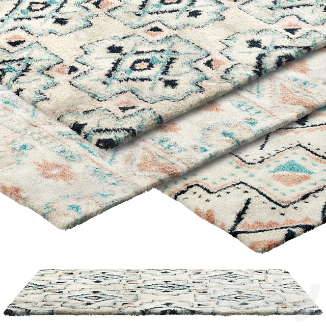 Balta Area Rug set 1 3DModel