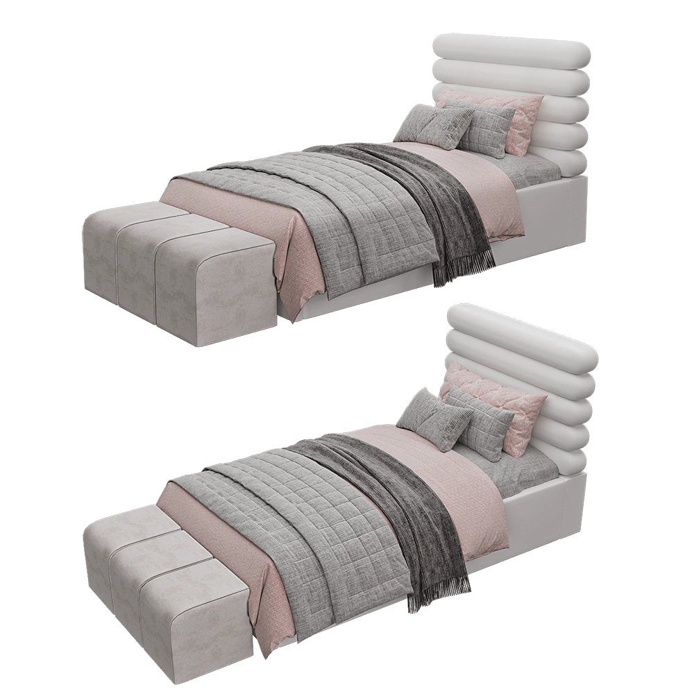Bambini furniture - Bed 2 3D Model