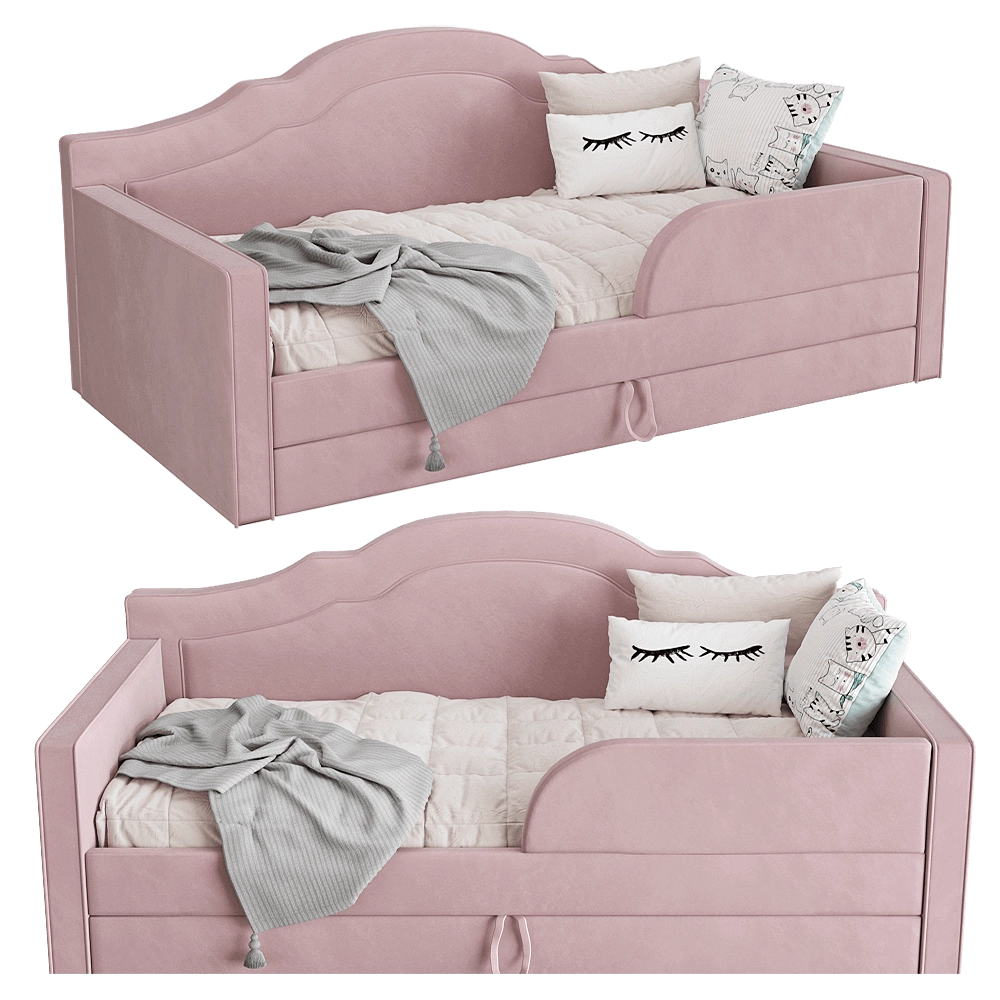 Bambini furniture - Bed 3 3D Model