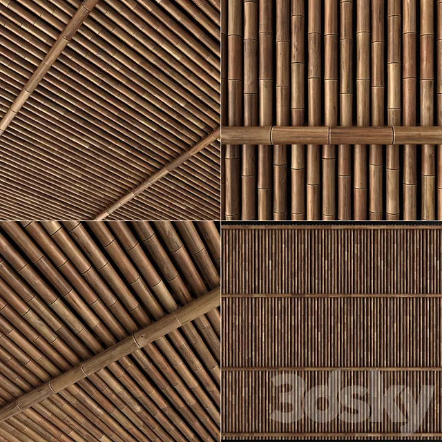 Bamboo decor n22 3D Model