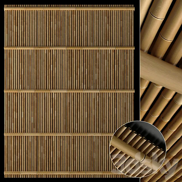 Bamboo decor n7 3D Model