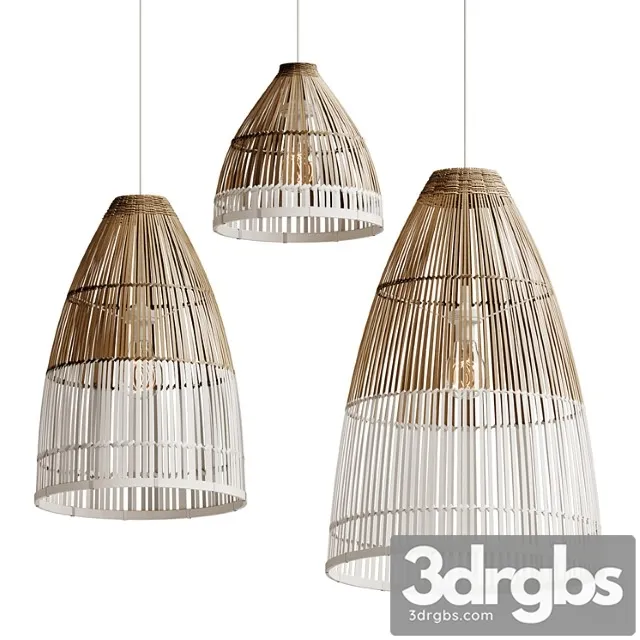 Bamboo Lampshade Model Free Download