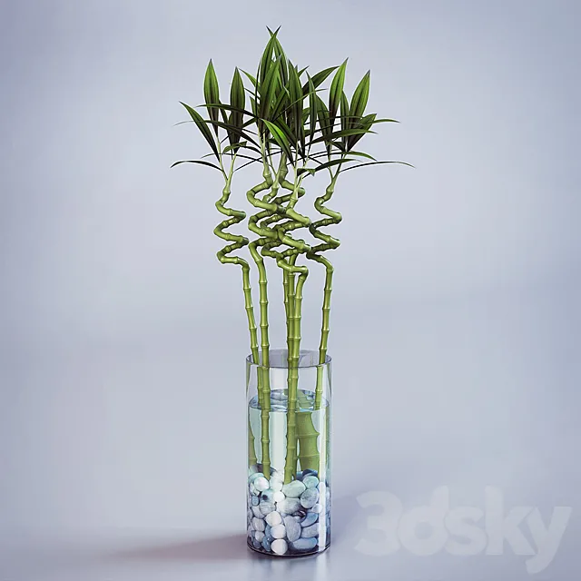 Bamboo Room 3D Model