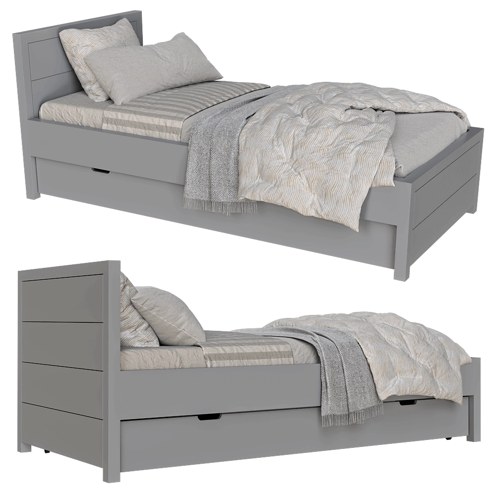 Bami - Bed S8 SIMONE 3D Model