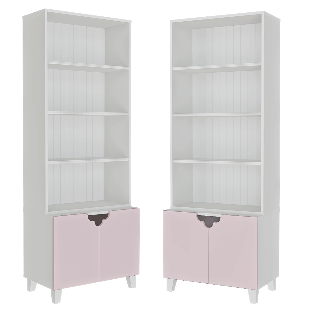 Bami - Bookcase BIBI B12 3D Model