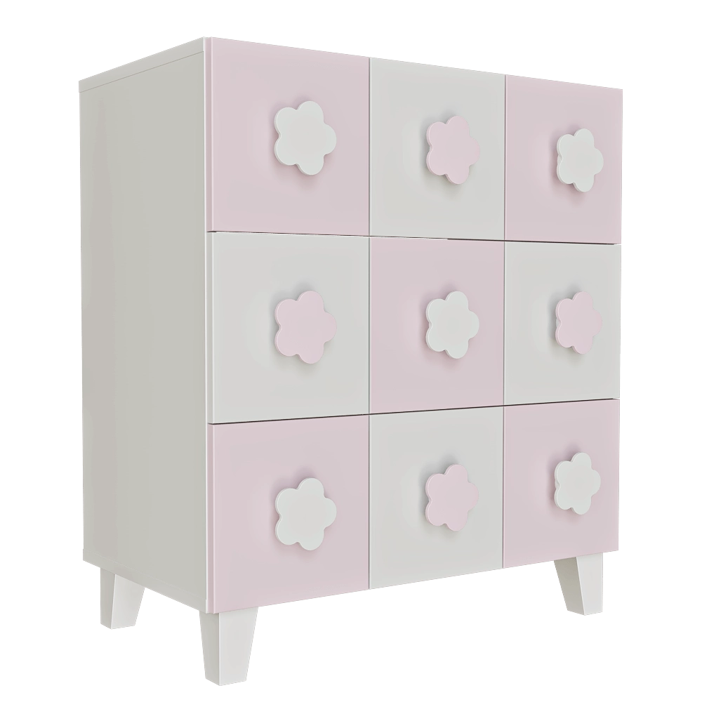 Bami - Chest of drawers BIBI B1 3D Model