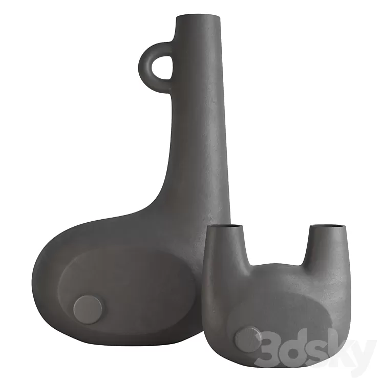 Bandura vases by Faina 3D Model