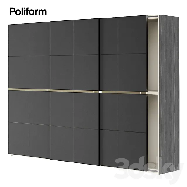 Bangkok Poliform Cabinet 3D Model