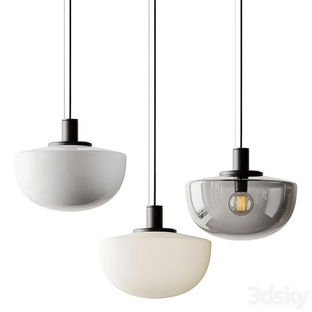 Bank Pendant Lamp from MENU 3D Model