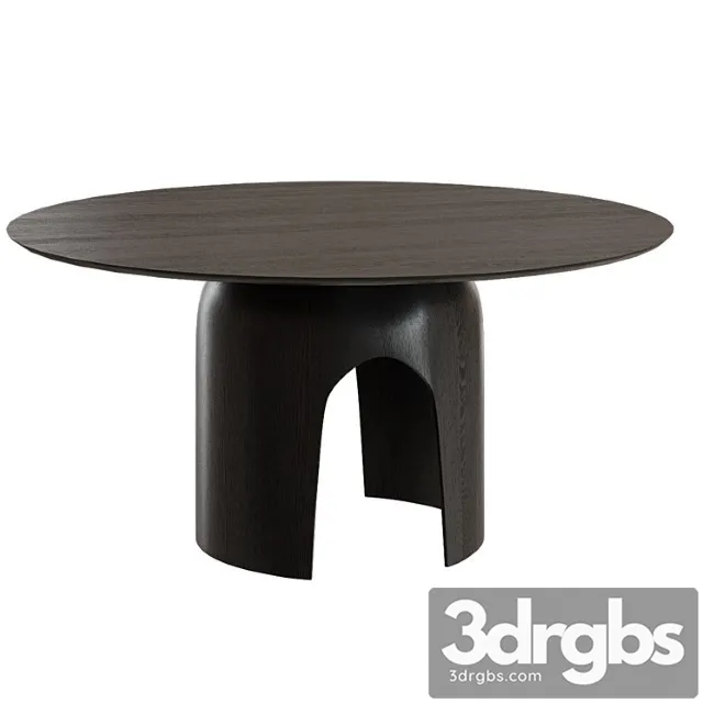 Bannack Bi Chate Dining Table 3D Model Free