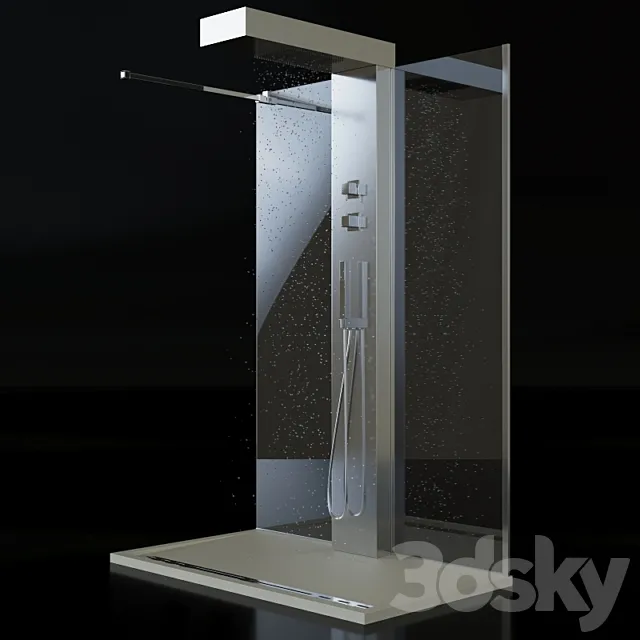 Banos Box Royale Shower 3DModel