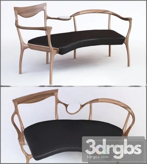 Banquet Ceccotti Chair 3D Model Free
