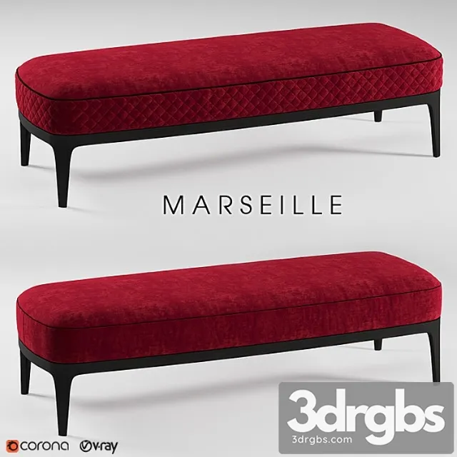 Banquet marseille 2 3D Model Free