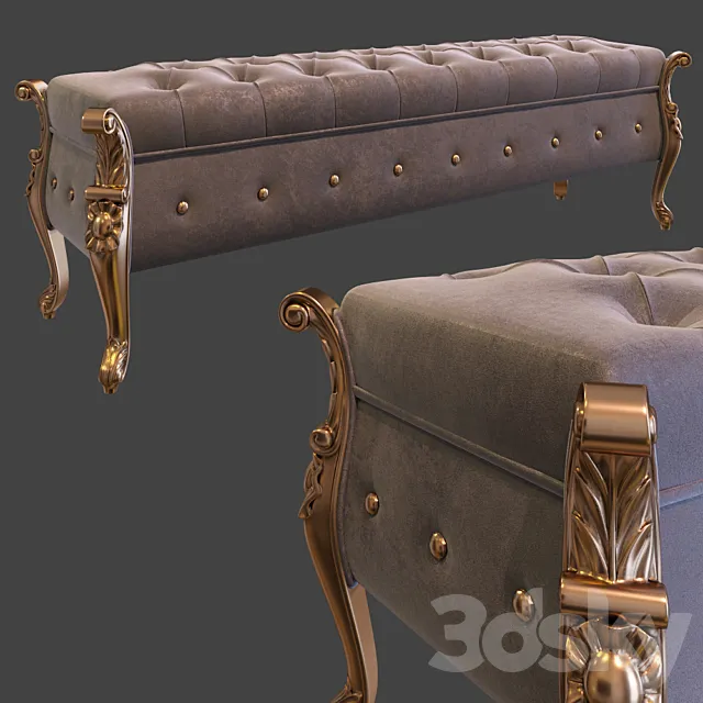 Banquette 3D Model