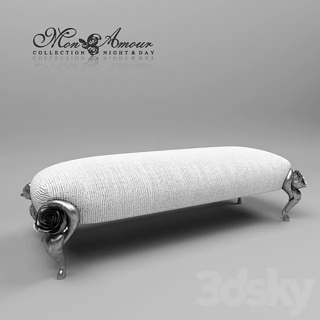 Banquette 3D Model