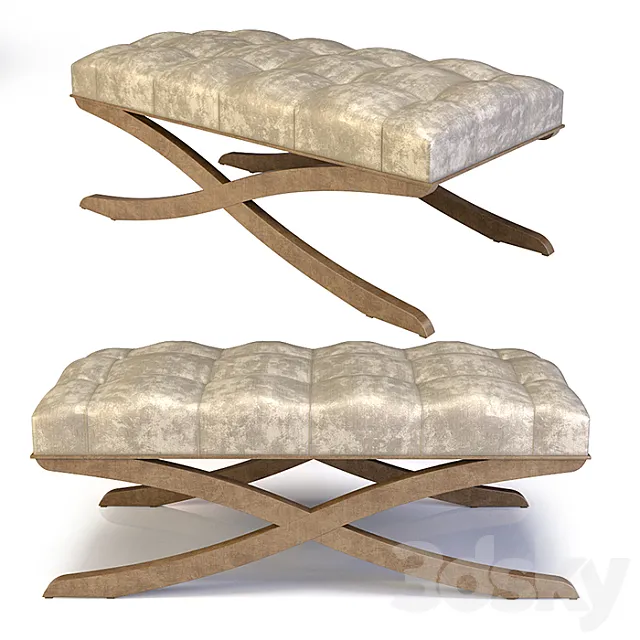 banquette Christopher Guy Xena 3D Model