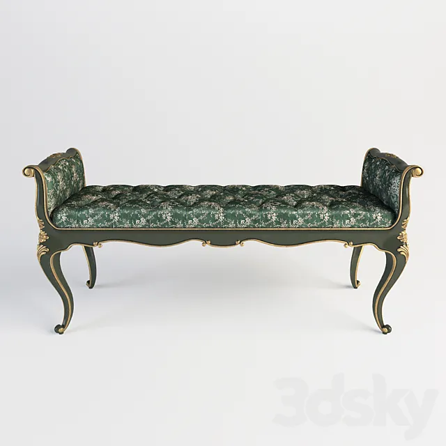 banquette Versailles 3DModel