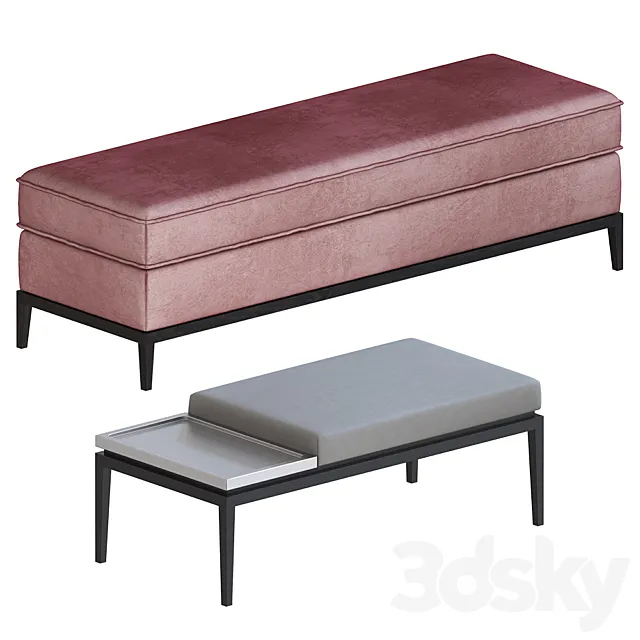 Banquettes Koza home "Fine" 3D Model