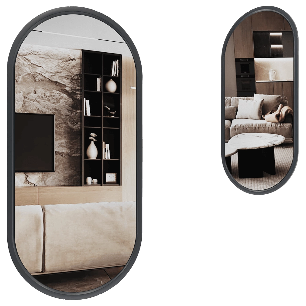 Banska  - Mirror Special B Oval 3D Model